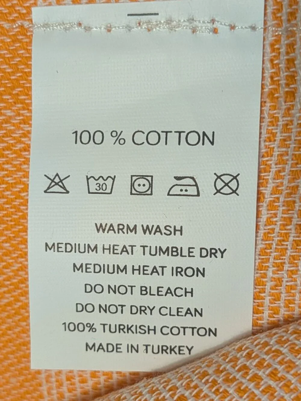 Teema Turkish Towel THE YELLOW LAYERS 68 x 38